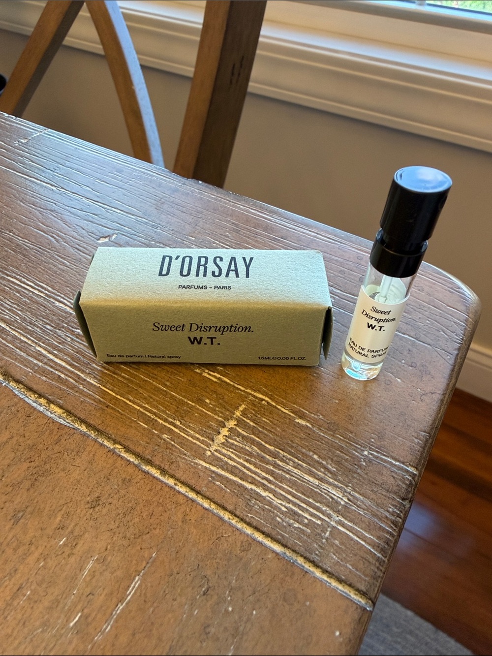 D’Orsay W.T. Sweet Disruption Sample